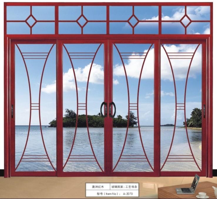 臺(tái)山鈦鋁合金推拉門圖片