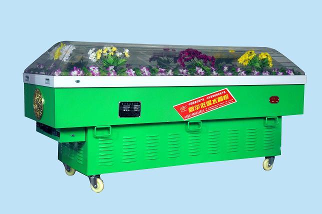 供應(yīng)水晶棺殯儀館*水晶棺不銹鋼水晶棺型號(hào)17Q