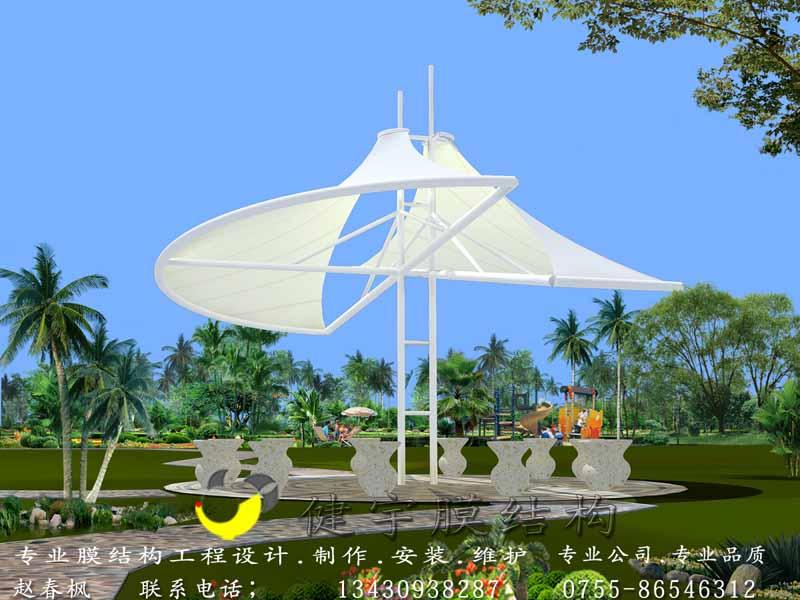 景觀遮陽棚圖片/景觀遮陽棚樣板圖 (4)