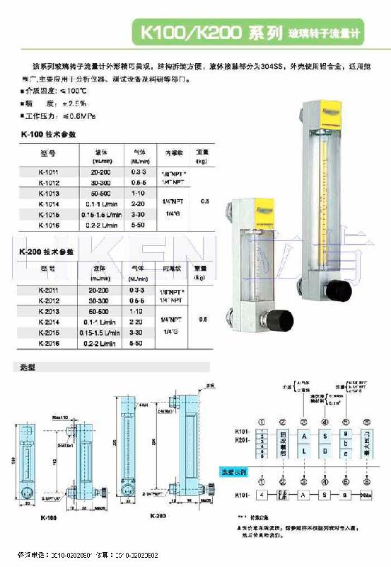 流量計SA10S-15玻璃轉子流 供應流量計SA10S-15玻璃轉子流量計 流量計廠家
