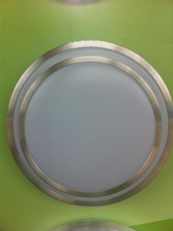 供應(yīng)亞克力吸頂燈燈罩雙層鋁，雙層鋁邊LED燈罩定做，鋁邊塑料燈罩批發(fā)