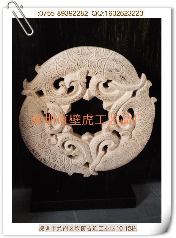 供應(yīng)深圳仿砂巖大型雕塑定制仿砂巖天使花盆酒店陳設(shè)藝術(shù)擺設(shè)品