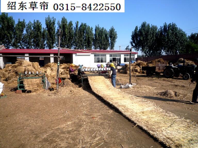 供應唐山阻燃草簾被供應