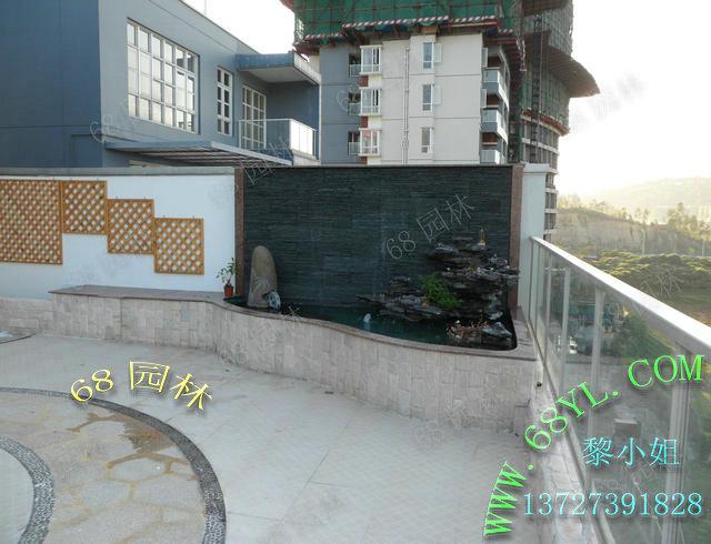 供應(yīng)陽臺花園景觀設(shè)計(jì)/假山魚池設(shè)計(jì)/花園設(shè)計(jì)/陽臺假山景觀設(shè)計(jì)