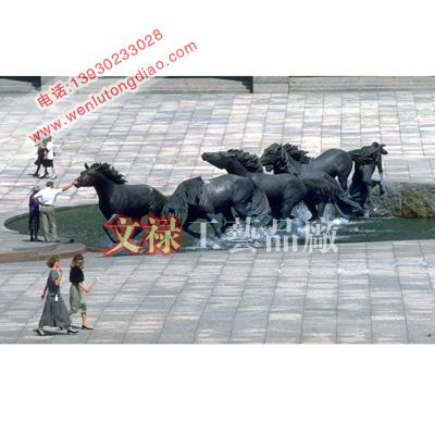 城市雕塑馬鑄銅馬園林雕塑馬圖片