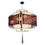 客廳木藝吊燈圖片/客廳木藝吊燈樣板圖 (4)