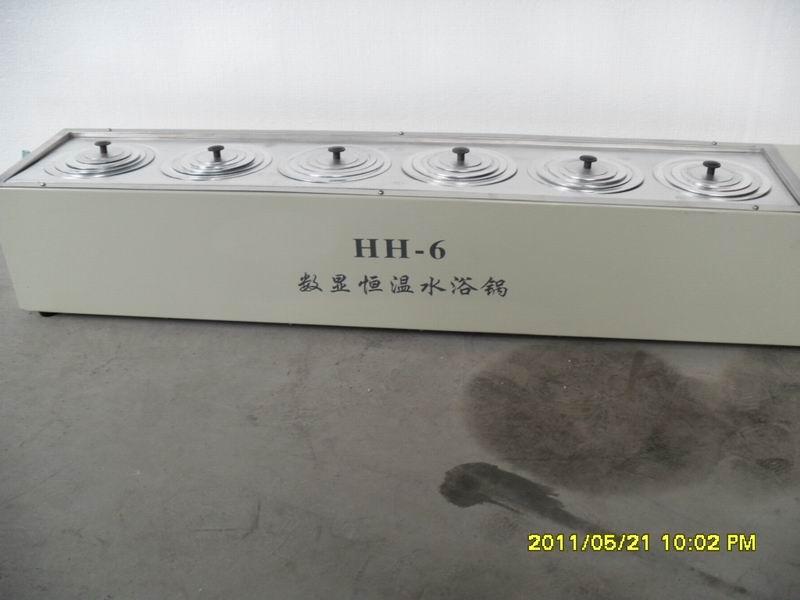 六孔恒溫水浴鍋HH-6圖片