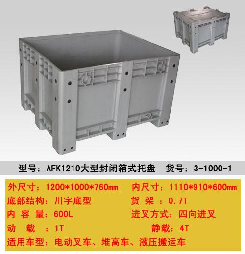 供应邯郸叉车货架塑料托盘，邯郸塑料卡板箱，邯郸塑胶大型折叠网眼箱图片