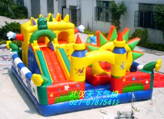 供應(yīng)武漢兒童跳跳床，武漢充氣玩具，武漢充氣滑梯