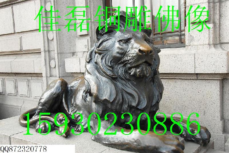 鑄銅獅子雕塑 銅獅子雕塑 歐式獅子 西方獅子雕塑 銅雕獅子