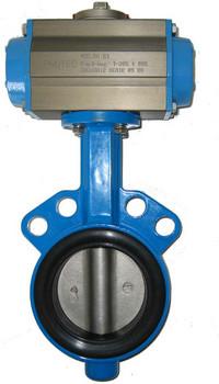 蝶閥D671X氣動對夾軟密封蝶閥圖片