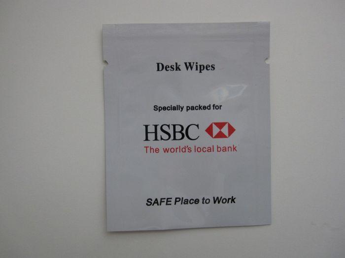 擦眼鏡濕紙巾鋁箔袋圖片