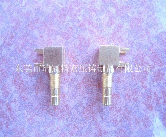 供應(yīng)東莞鋅合金精密壓鑄光纖電子連接器接頭