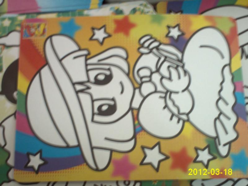 贛州彩砂畫兒童工藝沙畫手工畫diy圖片