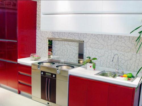 供應(yīng)美大集成灶開(kāi)放式廚房南京美大店