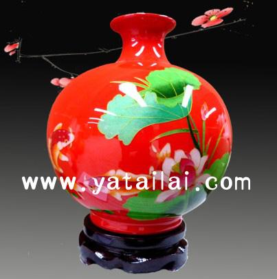 供應(yīng)西安麥稈畫工藝花瓶