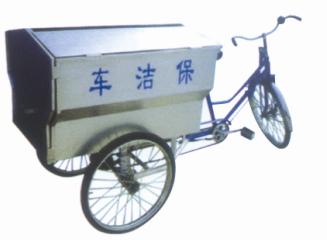 三輪垃圾車圖片