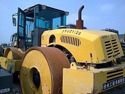 低價徐州三輪靜壓二手壓路機圖片