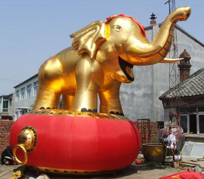 供應(yīng)湖北孝感慶典金獅子氣模燈籠柱氣模