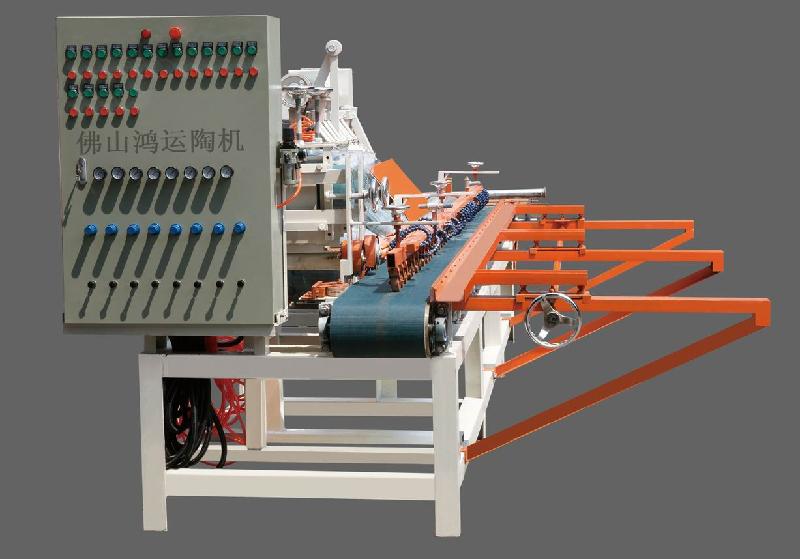 磁砖切割磨边机械十六头瓷砖倒角机图片