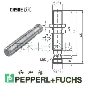 P+F倍加福接近开关型号查询NCB4-12GM50-E2-V1