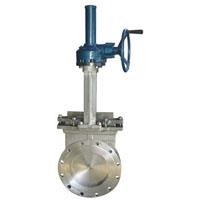 供應(yīng)PZ673Y氣動(dòng)耐磨刀型閘閥，氣動(dòng)耐磨刀型閘板閥