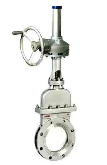 DMZ573X傘齒輪暗桿式刀形閘閥圖片