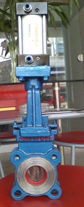 PZ673X氣動(dòng)刀形閘閥