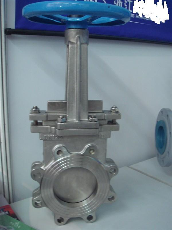 供應手動對夾式渣漿閥，對夾式耐磨渣漿閥