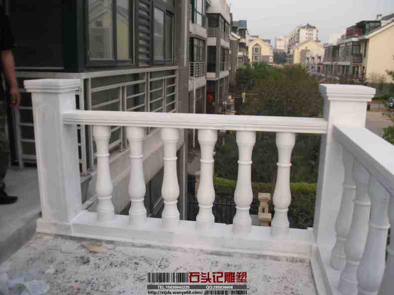 供應漢白玉陽臺柱瓶柱