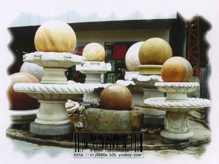 供應(yīng)曲陽石雕*球02