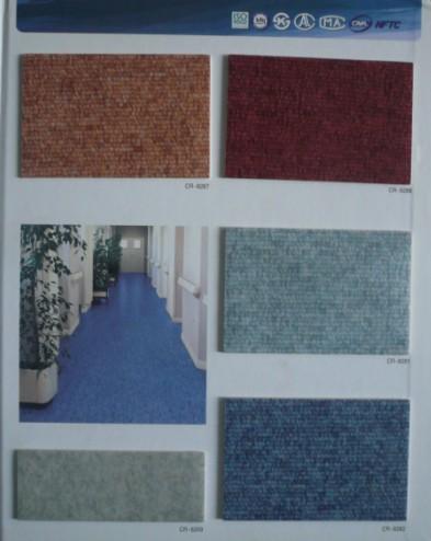 浙江杭州可樂(lè)娜地板PVC塑膠地板圖片