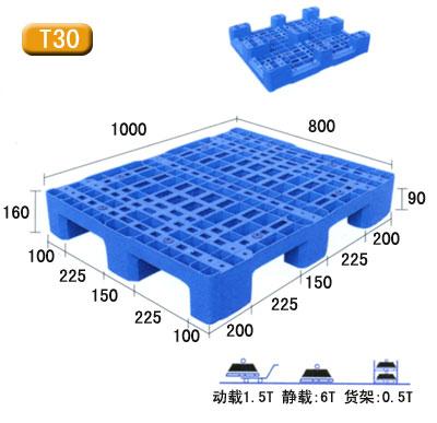 供应塑料托盘_叉车托盘_叉车板_塑料垫板_叉车托盘厂家塑料托盘T图片