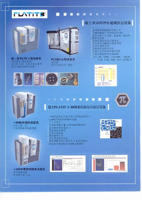 PVD刀具纳米涂层加工图片