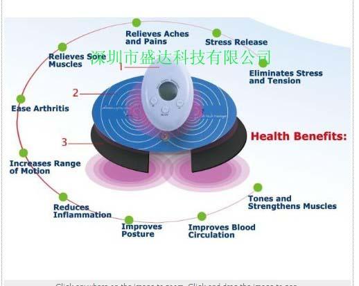 供应脉冲仪針灸贴低周波按摩贴图片