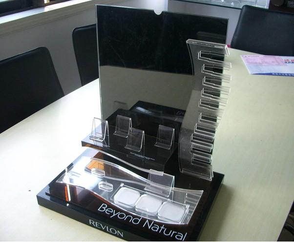 魅力化妝品展示架圖片