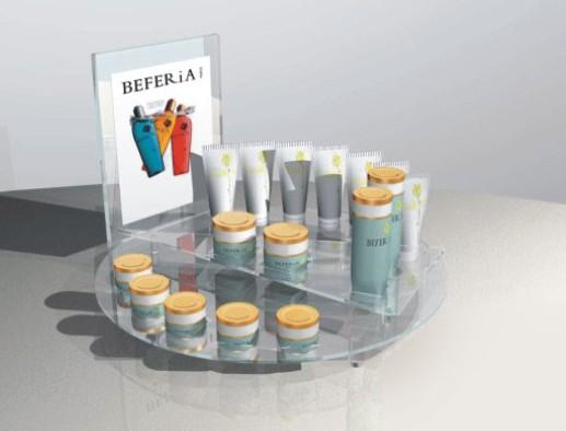 有機玻璃亞克力化妝品展架圖片