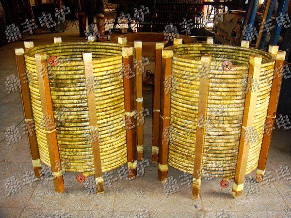 鼎豐電爐配套生產(chǎn)的武漢理工大真空爐感應(yīng)圈