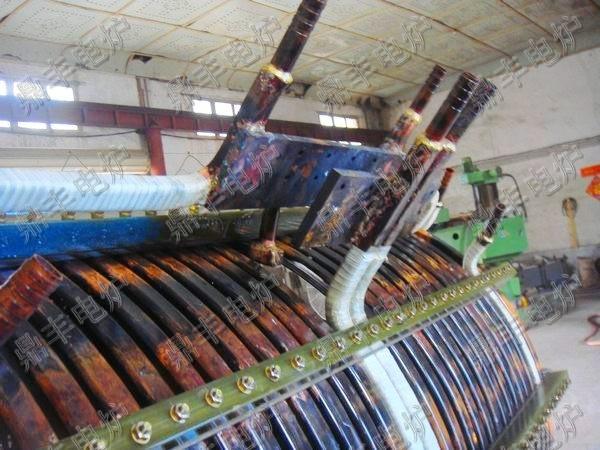 供應(yīng)杭州四達(dá)12噸鋼殼爐感應(yīng)圈