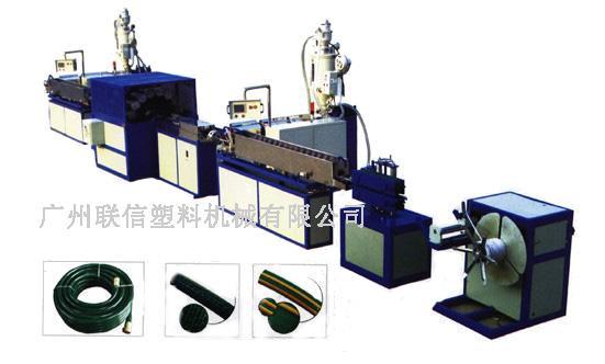 PVC包纱管押出机图片