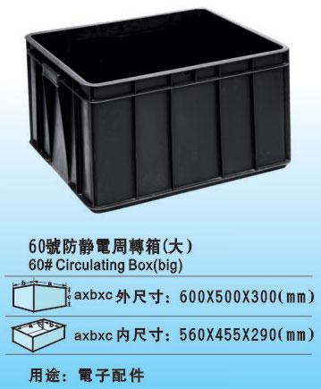 深圳市防静电周转箱的原材料是什么厂家供应防静电周转箱的原材料是什么，PP塑料防静电周转箱