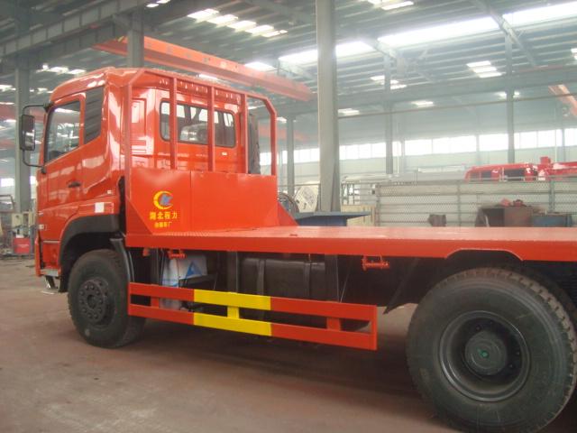 挖掘機平板運輸車圖片/挖掘機平板運輸車樣板圖 (3)