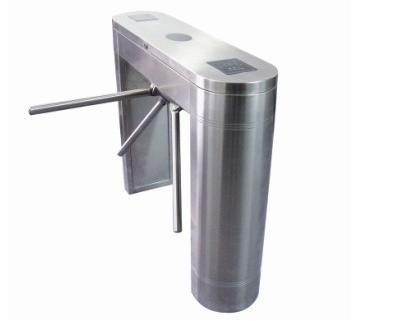 廣西南寧人行通道閘橋式圓角三輥閘圖片