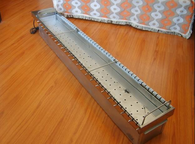 供應青春美女火爆促銷自動燒烤機燒烤爐