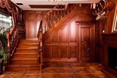 供應(yīng)供應(yīng)天津最給力的實(shí)木別墅樓梯生產(chǎn)廠家