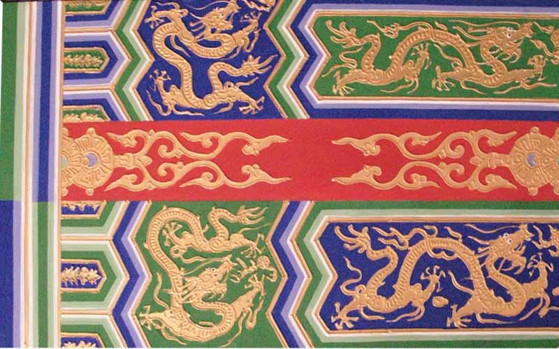 供應(yīng)古建筑彩畫之和璽彩繪