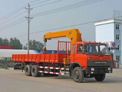 程力威牌5252JSQ3型隨車起重運(yùn)輸車圖片