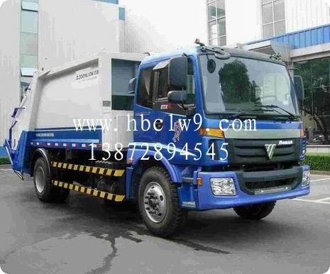 湖北程力福田壓縮式垃圾車圖片