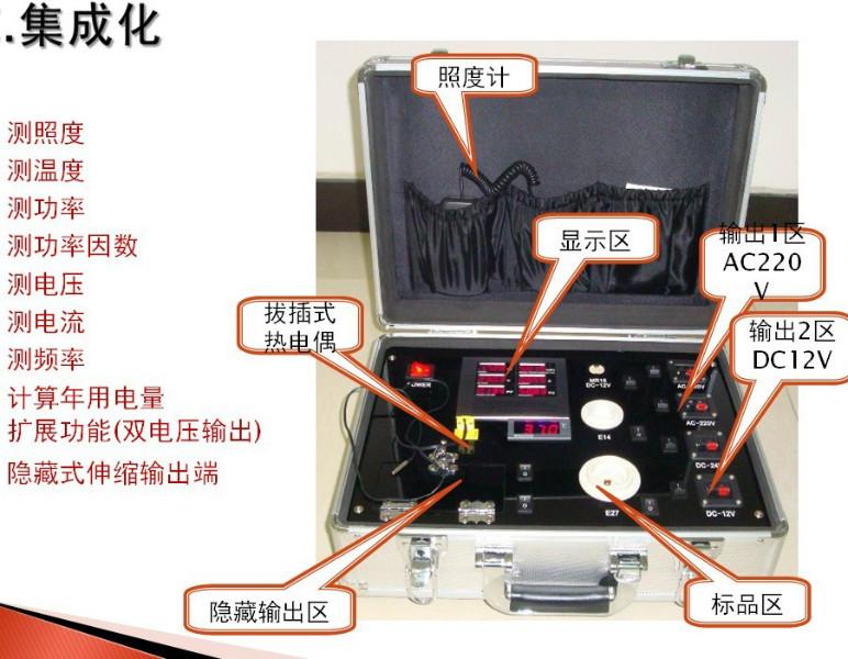 福建哪有LED演示箱定做厂家，福建LED灯具检测箱定制价格图片