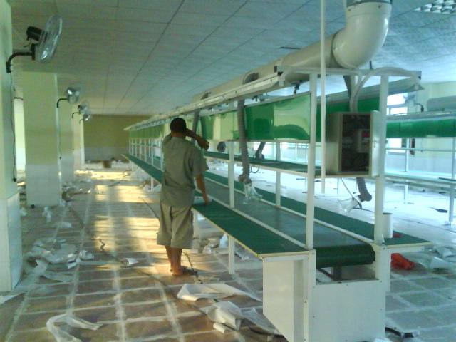 供應(yīng)皮帶流水線